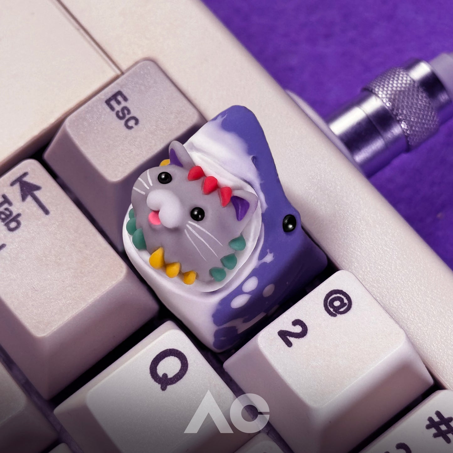 CubeCat keycaps