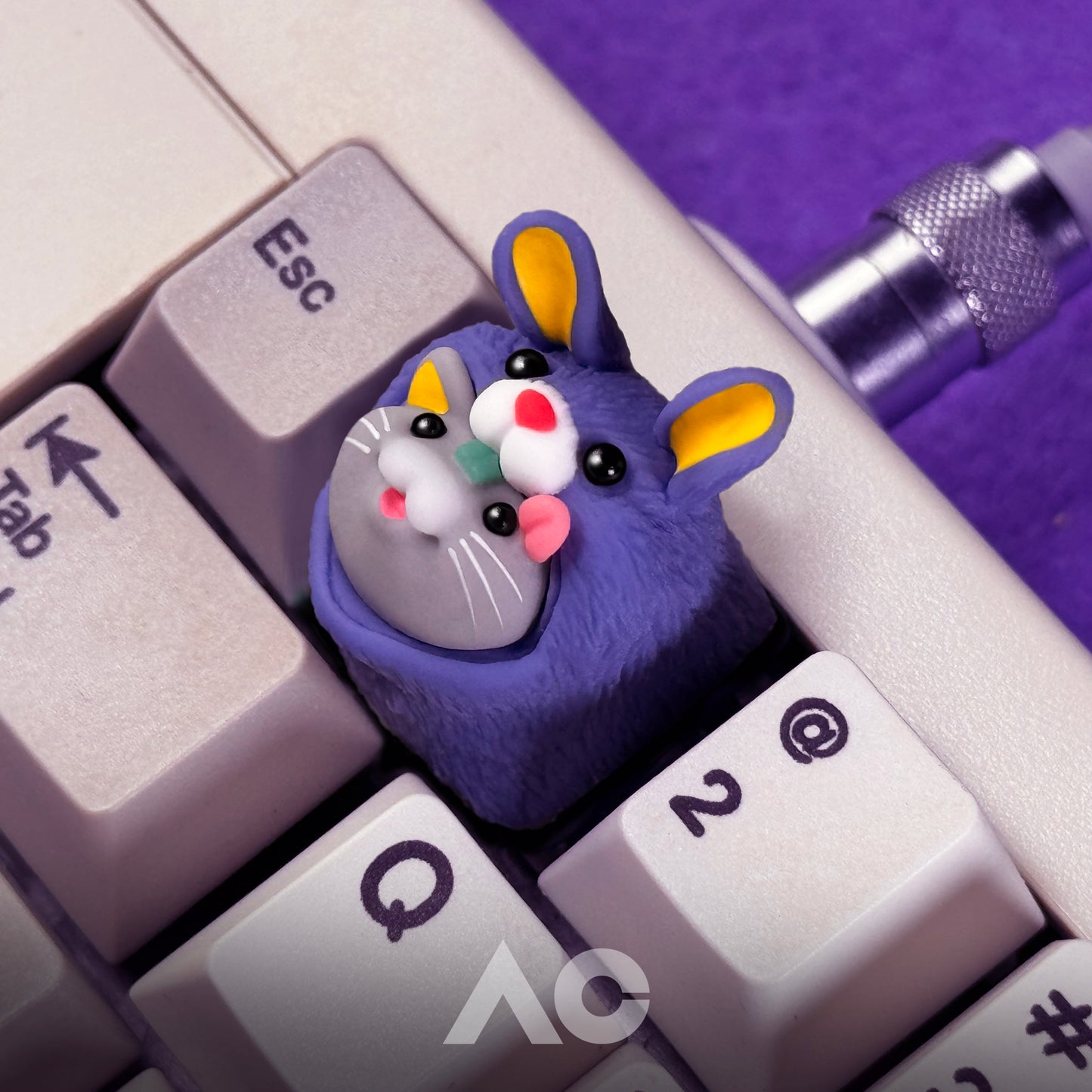 CubeCat keycaps