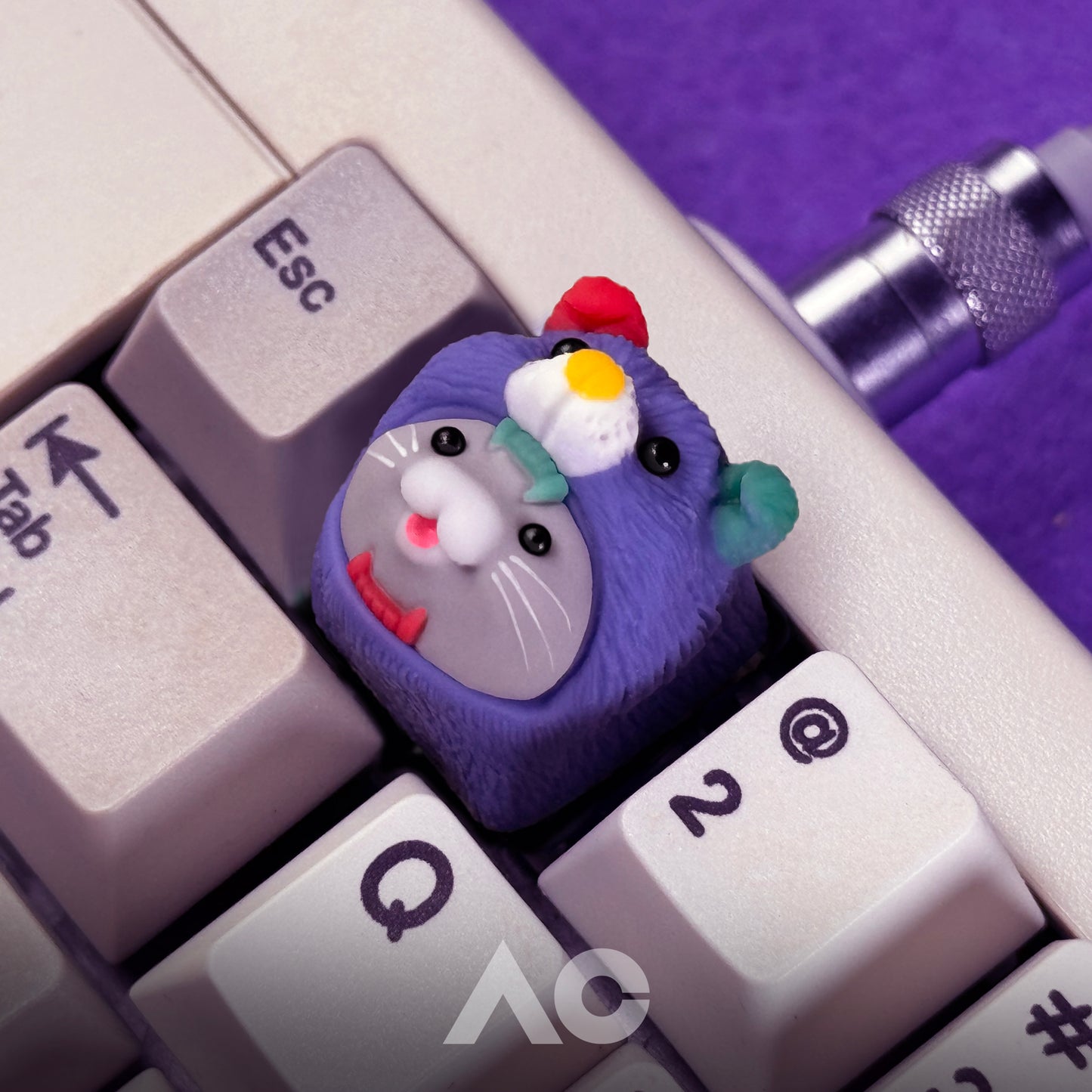 CubeCat keycaps